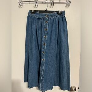 Zara Denim skirt